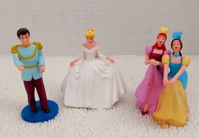 Disney Cinderella Prince Stepsisters Anastacia Drizella Cake Topper Figurines