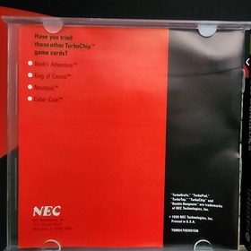 Double Dungeons TurboGrafx-16 Authentic CIB Manual Tested Working