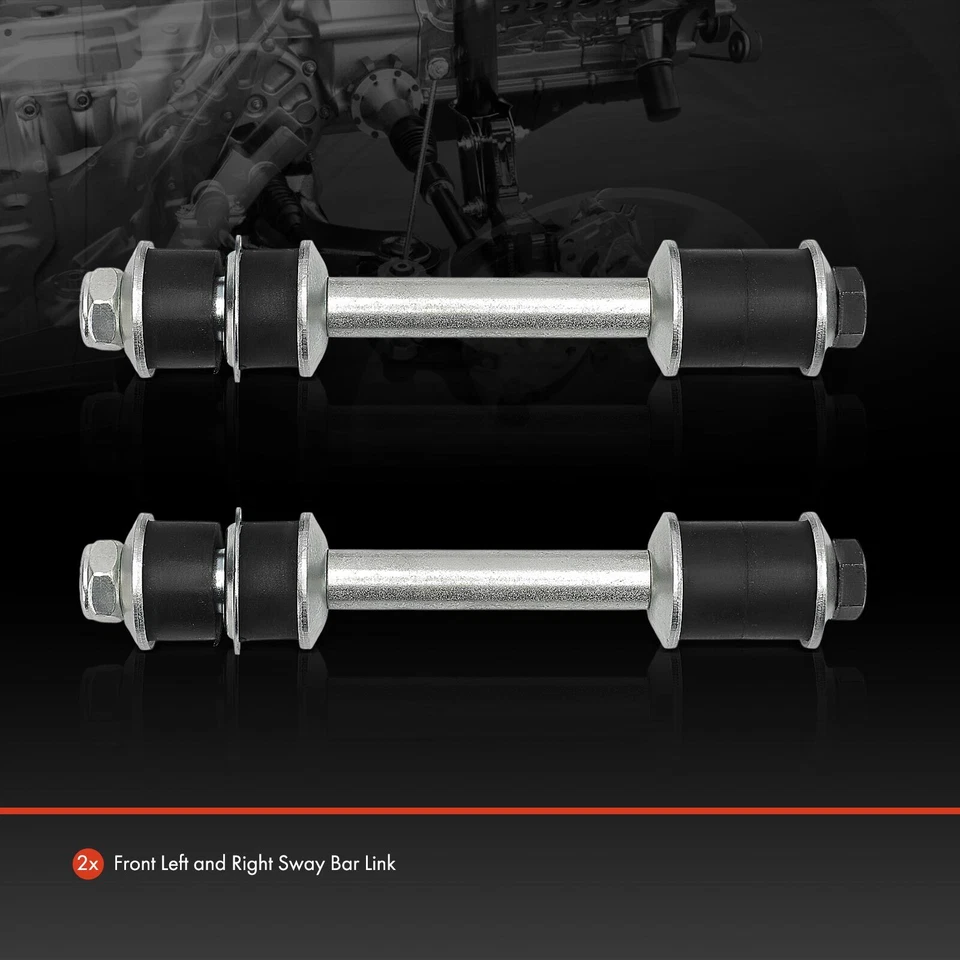 2x Barra estabilizadora delantera conductor y pasajero para Toyota T100 1993-1998 Tercel 87-88 Foto 3 de 4