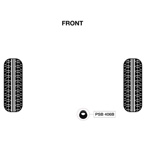 1x Toyota 4 Runner (84-01) Manual Shifter Retainer Polyurethane Bushings Kit - Picture 2 of 2