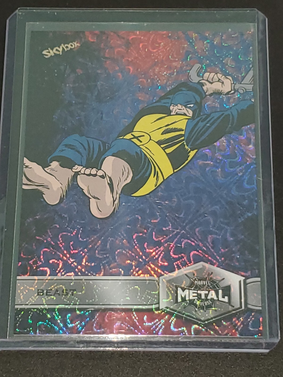 2021 Marvel Metal Spiderman Grandiose #107 Beast