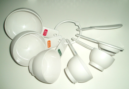 MESSBECHER SET 6-teilig INKL. SCHÜSSELSCHABER & EIERTRENNER SAINSBURY'S - NEU ANDERE