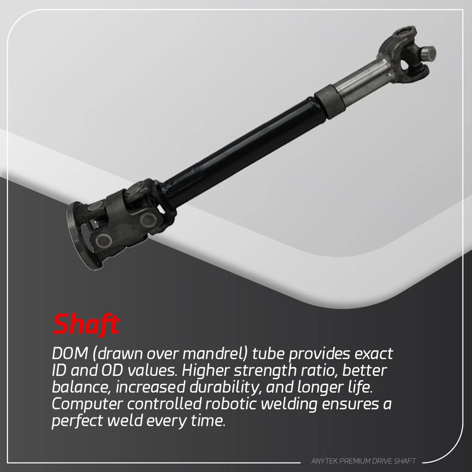 26.3inch Front Drive Shaft for 1981-1989 1990 1991 1992 1993 Dodge W250 W350 - Image 3 of 4