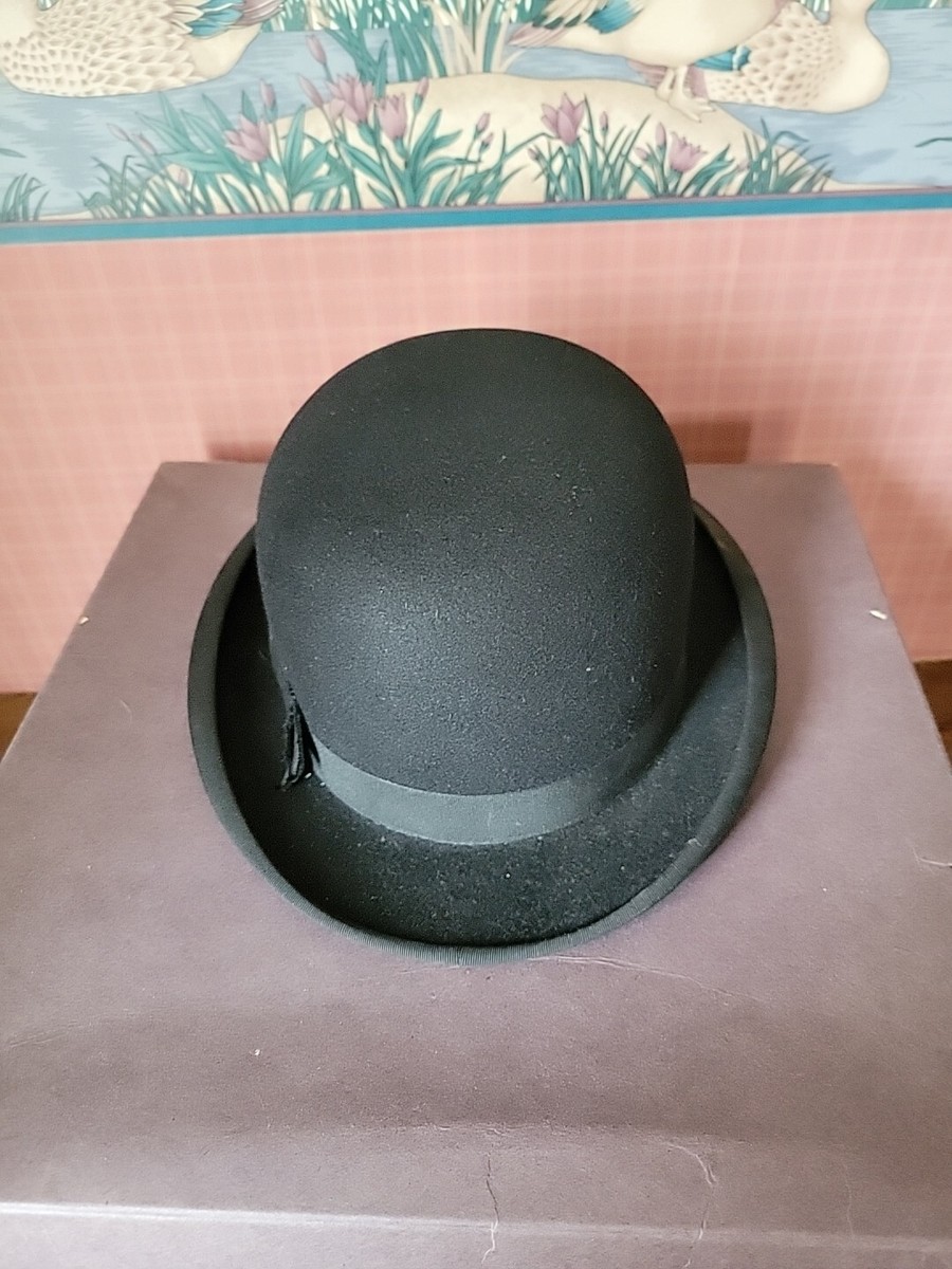 VINTAGE KNOX DERBY BOWLER HAT SIZE 7 with box | eBay