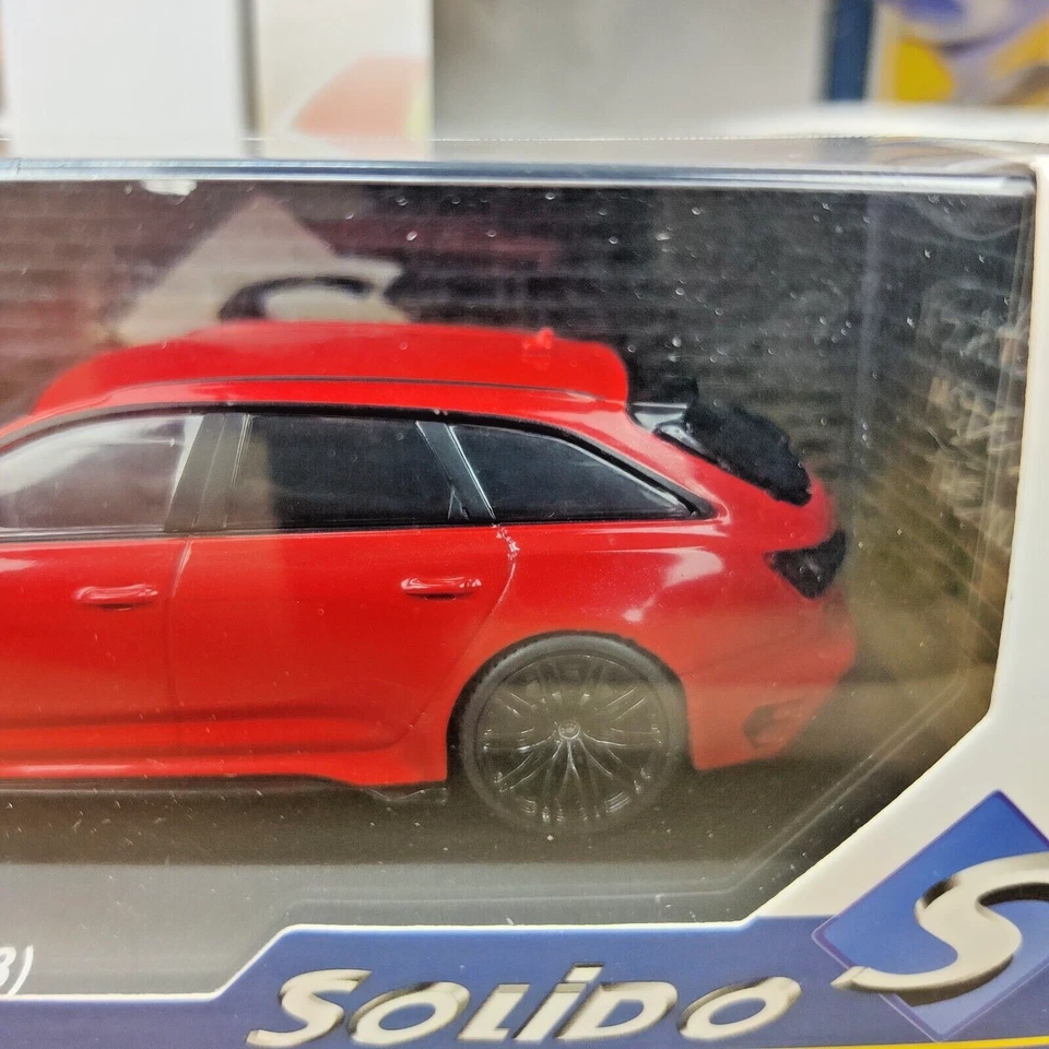 VOITURE SOLIDO AUDI RS6-R ABT MISANO RED 2022  1:43 NEUF BOITE S4310706 - Photo 4/4