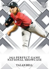 Talan Bell 10-Count Lot 2023 Leaf Perfect Game Nike All-American Rookie