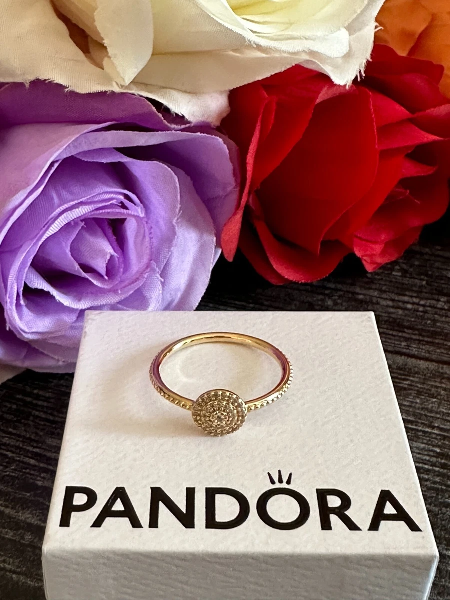 Pandora rose radiant store elegance ring
