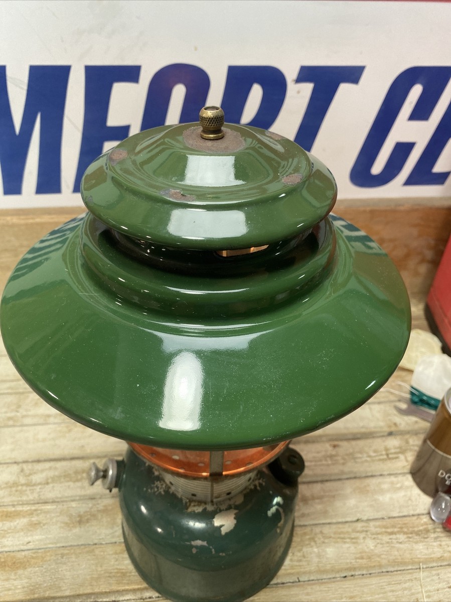 Vintage 1968 Coleman Double Mantle Big Hat Lantern 228F