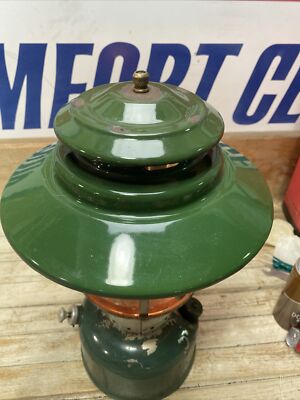 Vintage 1968 Coleman Double Mantle Big Hat Lantern 228F