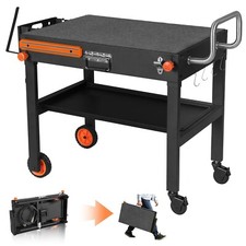 Blackstone Griddle Stand, Portable Outdoor Grill Table, Griddle Stand with Wh...