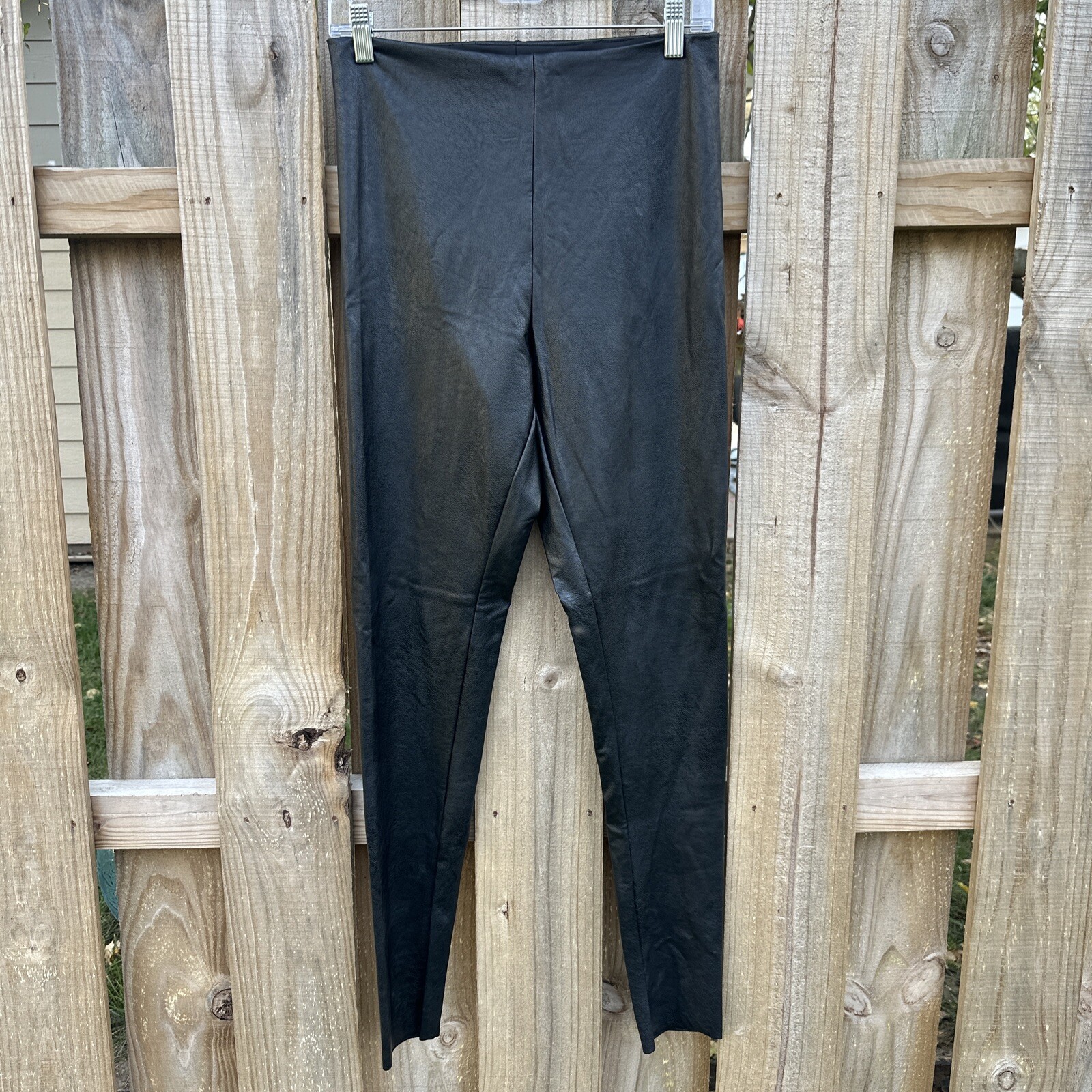 LBLC The Label Ashley Faux Leather Legging in Black Large