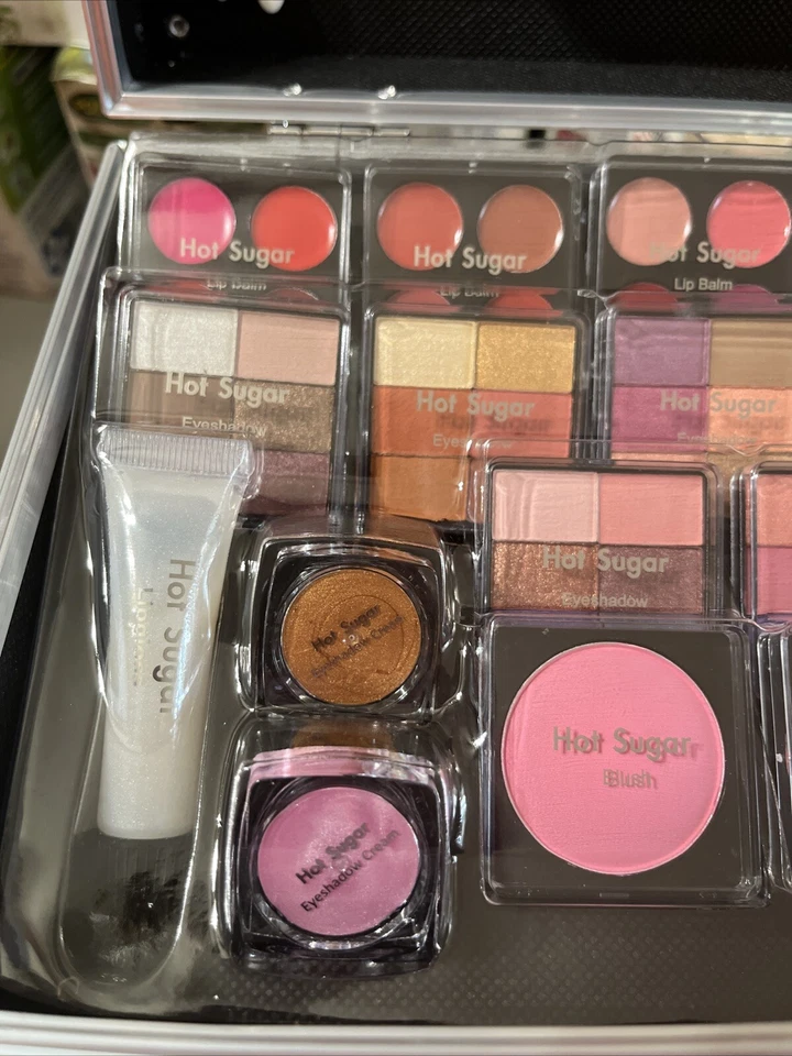 Kit de Maquillaje Hot Sugar Niñas Juego Completo de Cosméticos de Inicio Estuche de Sirena Incluido Foto 2 de 4