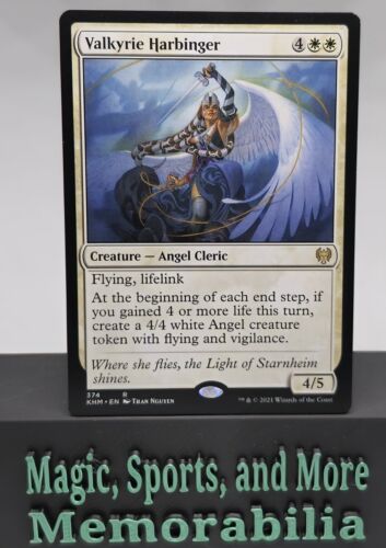 MTG Valkyrie Harbinger Kaldheim - Regular - Magic The Gathering LP