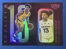 2021 Chronicles Draft Picks Josh Christopher RC Rookie #198 Gala PINK