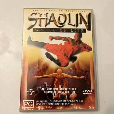 Shaolin - Wheel Of Life (DVD, 2001) Region 4&2