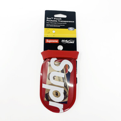 Supreme SealLine See Pouch 18ss セット Brand New SUPREME SealLine See Pouch Pochette Transparence
