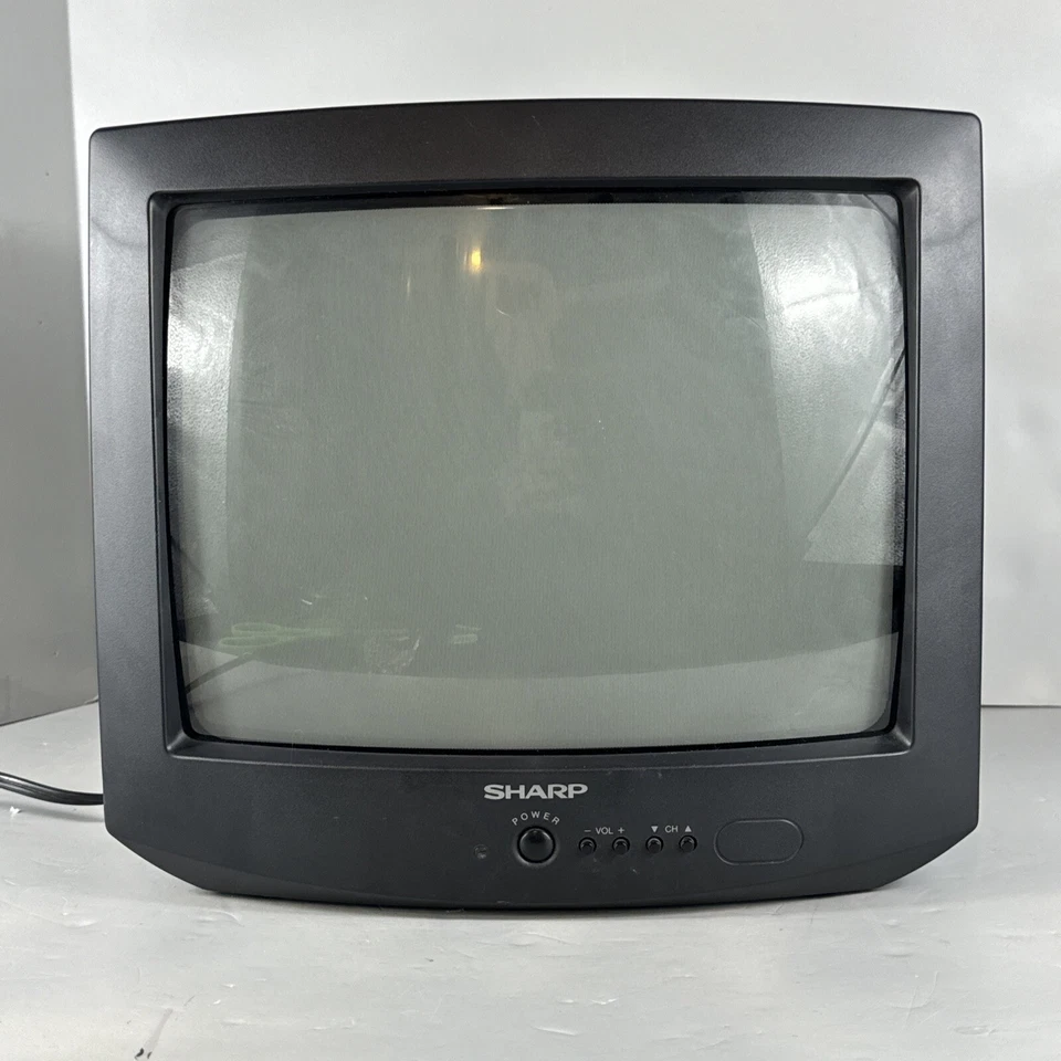 Vintage Retro Sharp 13H- M60 13 Inch Color Gaming TV Works Ship Fast And Safe - Image 2 of 4