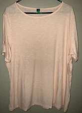 Old Navy Luxe Tee, Women’s Plus Size XXL, NWT, Peach