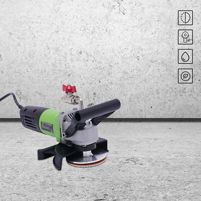 5'' Variable Speed Wet Polisher Grinder Lapidary Saw Marble Stone Granite Cement