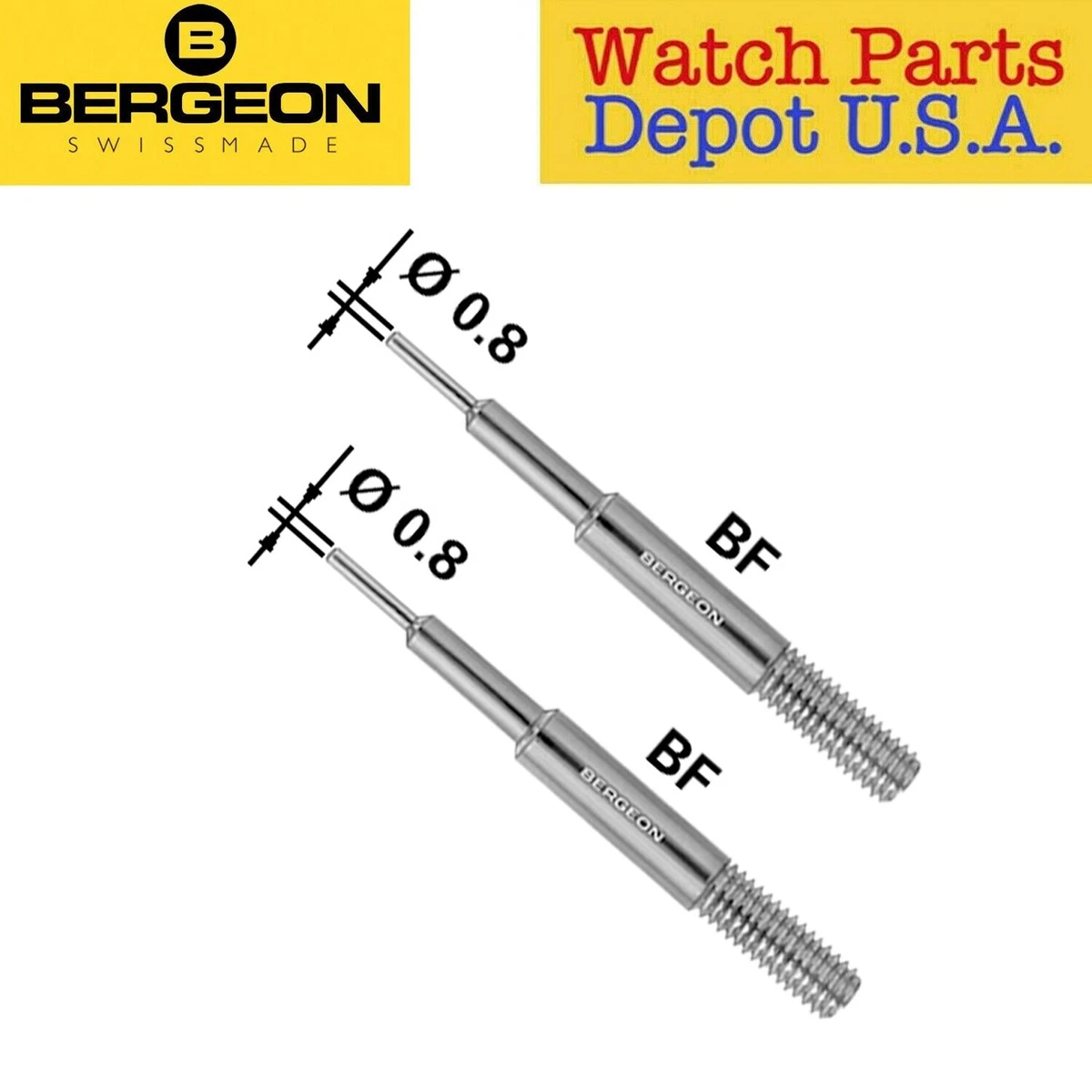 Bergeon 6767 BF Replacement FINE POINTED tip for 6767 F Tool