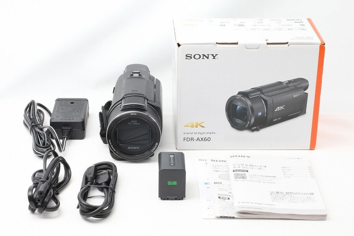 SONY FDR-AX60 Digital 4K Video Camera Recorder handy Cam SONY FDR-AX60 Digital 4K Video Camera Recorder handy Cam