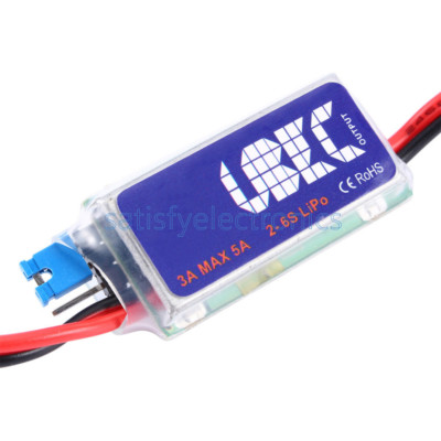 NEW Hobbywing 3A UBEC w/ RF Noise Reduction RC Output BEC Switch Mode for Lipo