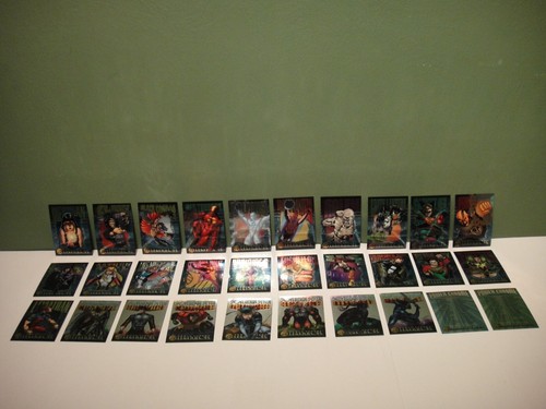 1995 Skybox DC Power Chrome Legends '95 - Base Hard Hitters Battlezone Legacy - Picture 11 of 19