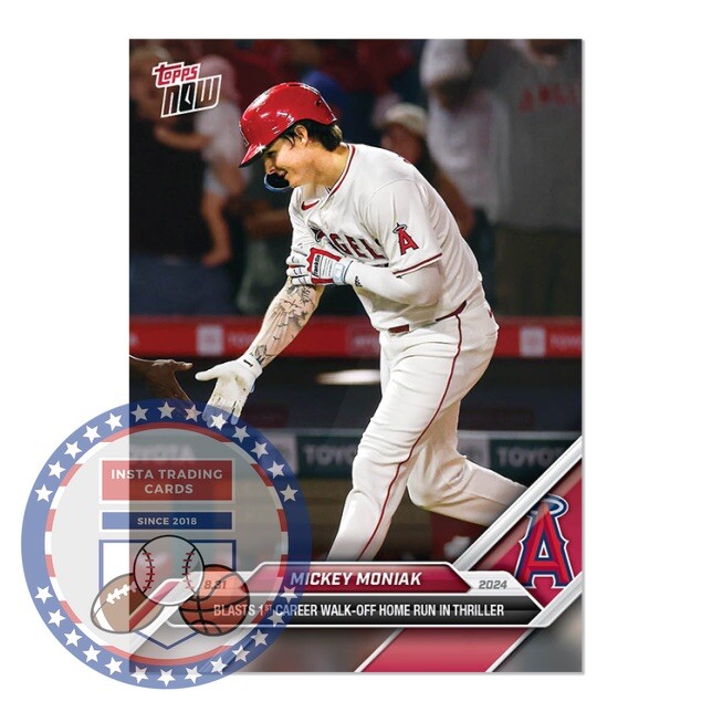 PRE SALE* Mickey Moniak 2024 MLB TOPPS NOW® Card 624
