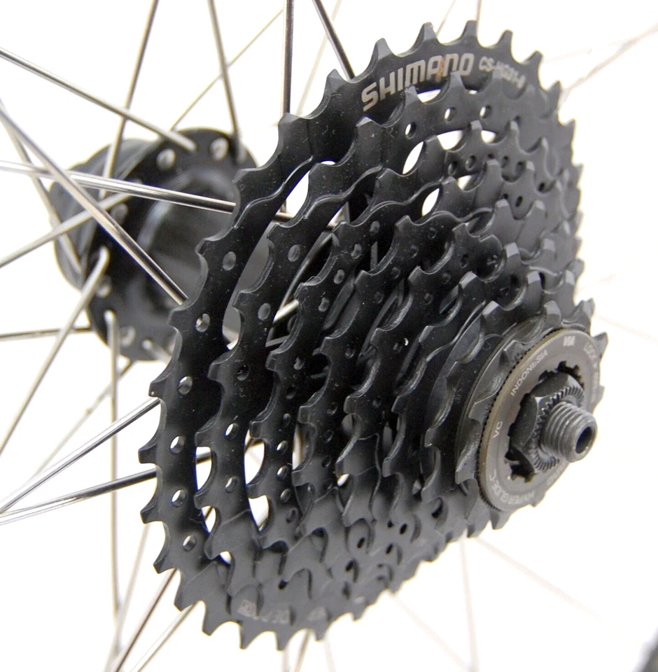 Hinterrad 28 Zoll Hohlkammerfelge schwarz mit montierter 8-fach Kassette HG31-8 - Bild 2 von 4