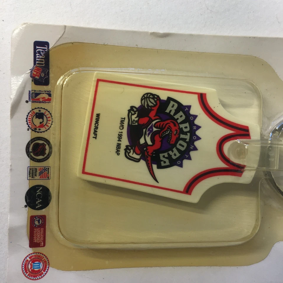 Llavero deportivo Toronto Raptors WinCraft 1994 con licencia oficial nuevo sellado Foto 3 de 4