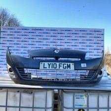 RENAULT GRAND SCENIC MPV 5DR MK3 PH1 2010 GREY  TEB66 FRONT BUMPER MARKS