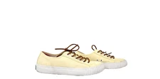 PF Flyers Center Lo Lt Yellow Low Top Shoes Leather Laces Women's 9/ Men’s 7.5