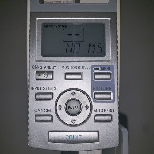 Sony Dpp-ex50 Photo Printer Picture Station No Memory Stick Parts E15 - Picture 8 of 9
