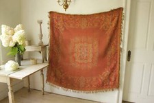 Antique Isalmic Prayer Rug or wall hanging depicting a mosque 19th century reli