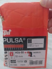 SPIT 57701 500 x 50mm Pulsa 65 Collated Galvanised Pins Plus Fuel Cell