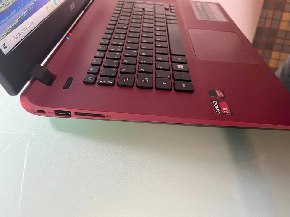 Portátil Acer Aspire AMD Quad Core 15,6HD 16gb Ram 480gb SSD AMD Radeon R4 WIN10 - Imagen 4 de 4