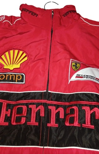 Jacket Ferrari F-1 Shell omp Bridgestone Sport Racing Red Scuderia FERRARI L/XXL - Picture 7 of 11