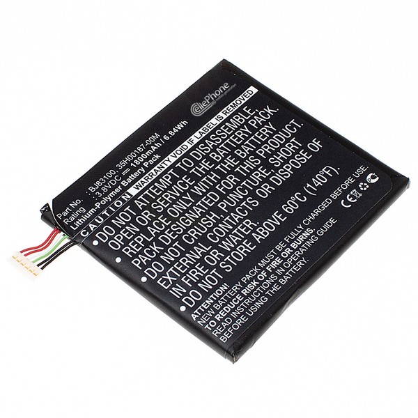 3,8V Akku Li-Polymer FüR Htc One X+ - Ersetzt 35H00187-01M-image