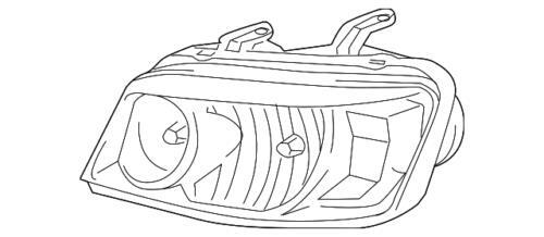 Faros delanteros izquierdo para Toyota (N/P 81170-48280)