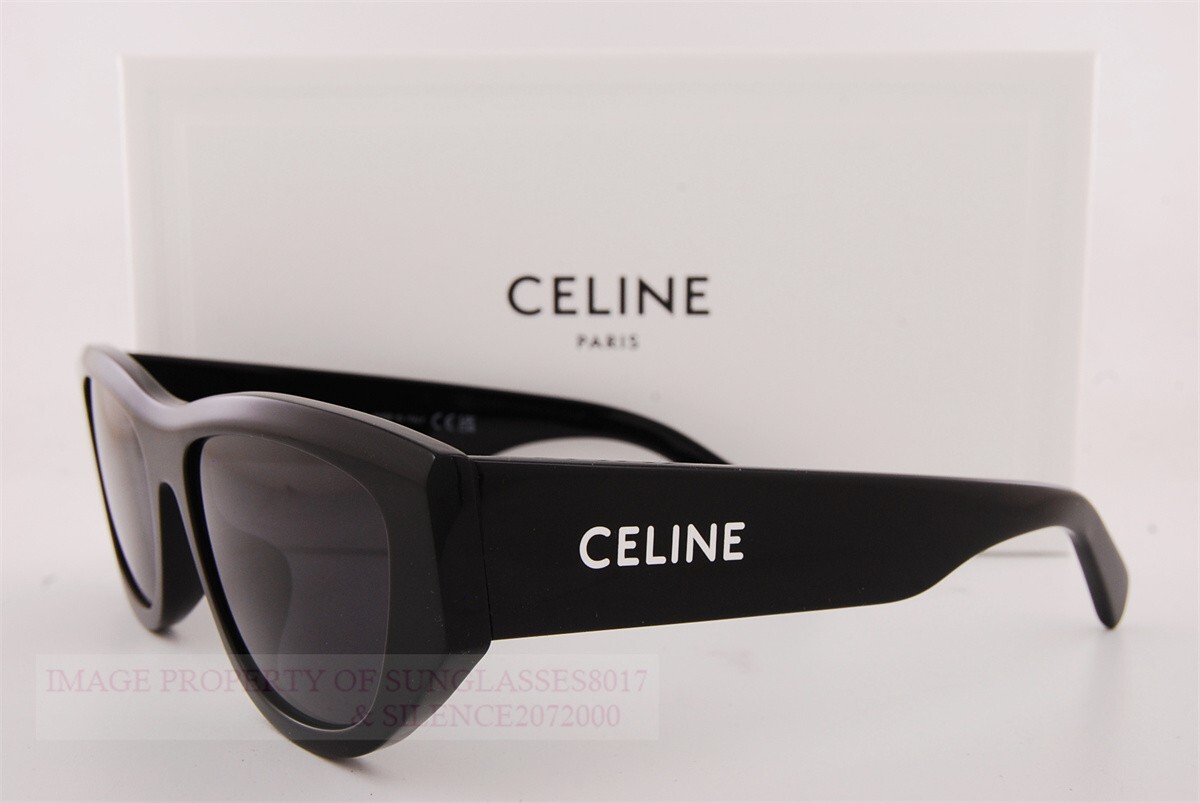 Brand New CELINE Sunglasses CL 40278U 01A Black/Dark Gray For