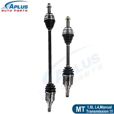 CV Axle Shaft Front Left & Right Set for Toyota Corolla Manual Trans 1.8L 03-08