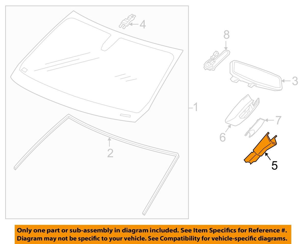 GM OEM Mirror Cover 84398371 | eBay