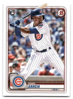 Robel Garcia 2020 Bowman Baseball #36 Chicago Cubs Rookie RC