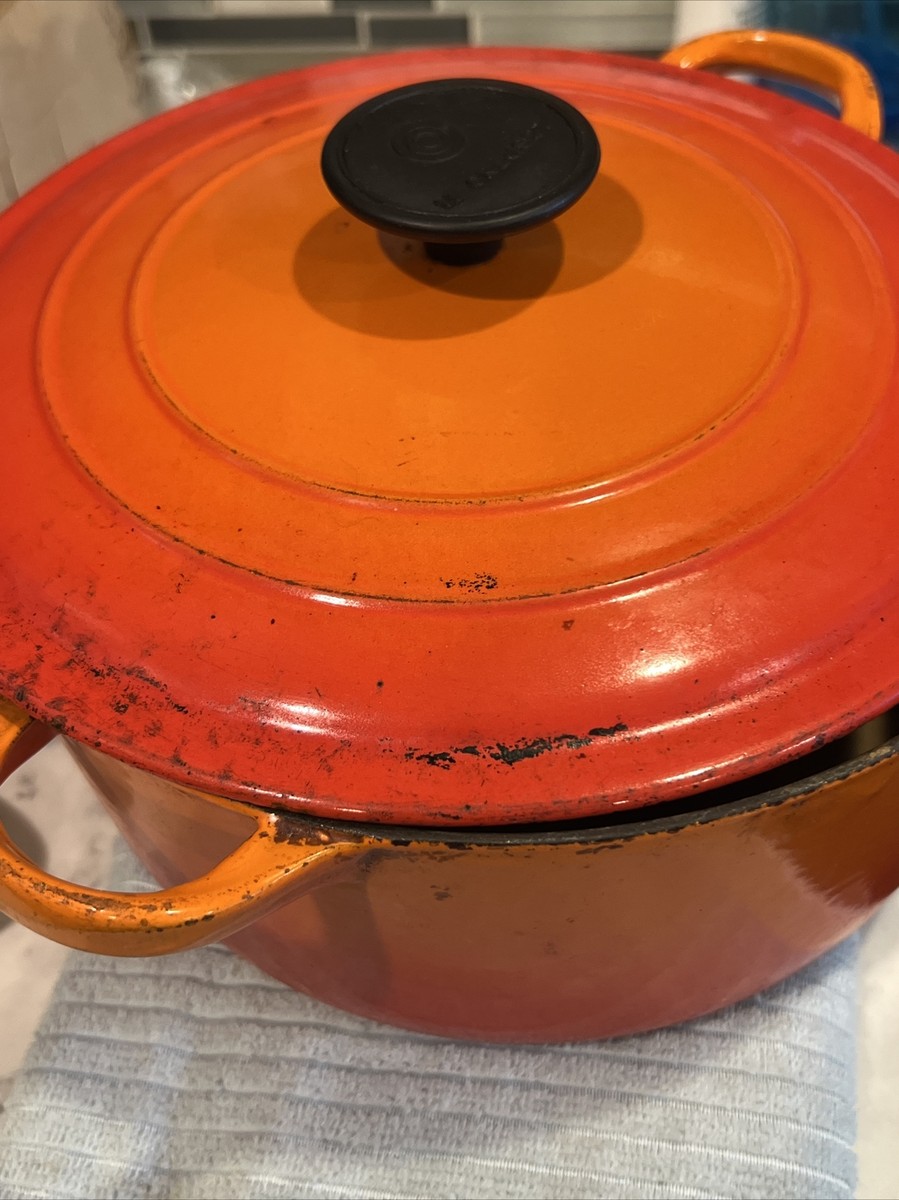 Le Creuset Cast Iron Pot Stand Orange キッチン収納・ラック Le