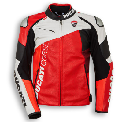 Ducati Motorrad Sport Leder Herren Laufjacke Kuh Jacke 56 