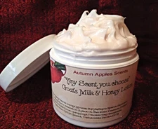 GOAT MILK & HONEY - luxurious body lotion! Any scent you choose! 800 scents! 