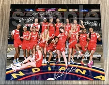 2025 Indiana Fever High Resolution Professional 8x10 Team Photo Reprint 