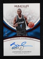 2016 Panini Immaculate Heralded Signatures Red 10/25 Anfernee Hardaway Auto 3z3