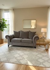 Ex-Display Grey 2 Seater Sofa