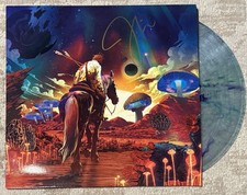 FATHER JOHN MISTY SIGNED GREATISH HITS VINYL LP - BECKETT COA